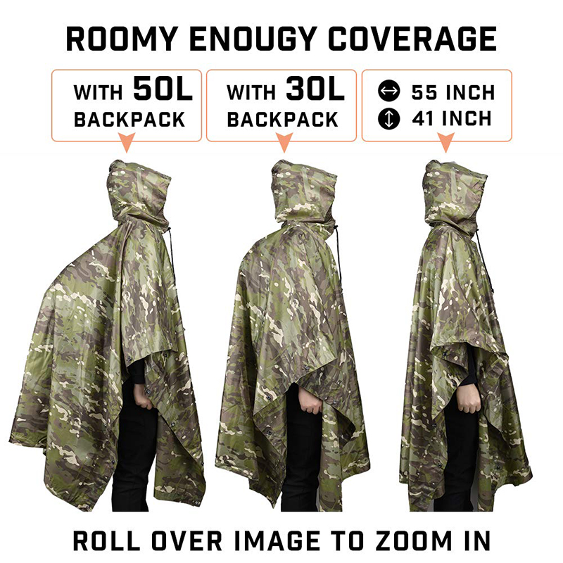 Yağmurluk Kamuflaj Taktik Panç - Fishing Rain Suit incelemesi ve fiyatı